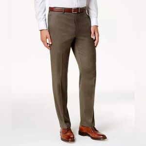 NWT Lauren Ralph Lauren‎ Men’s Microtwill Ultraflex Dress Pants Taupe 32x32